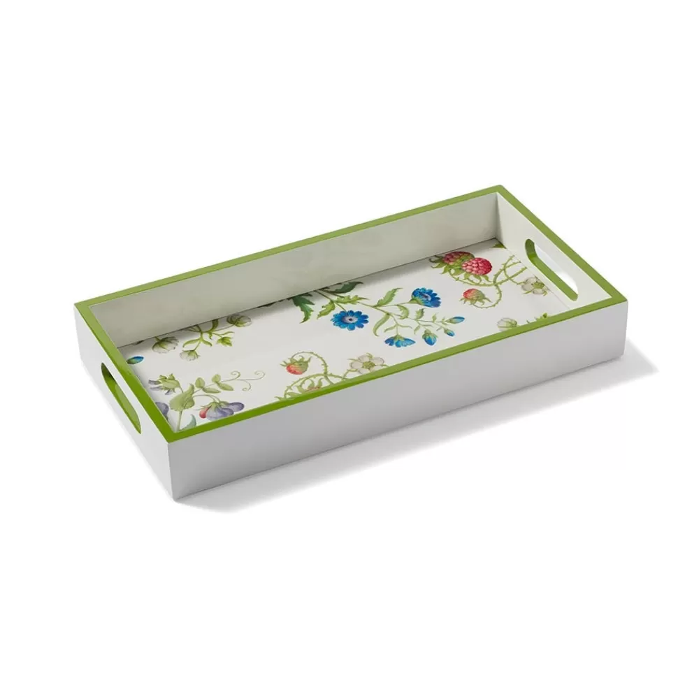 Shop The Met Cloisters Garden Rectangular Lacquer Tray Tableware | Decorative Accents