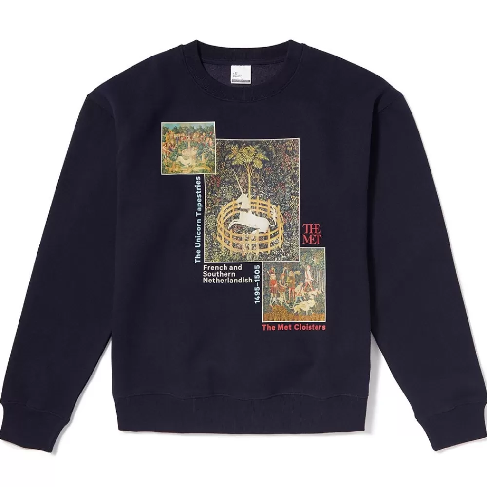 Shop Unicorn Tapestries Crew Neck Sweatshirt Clothing