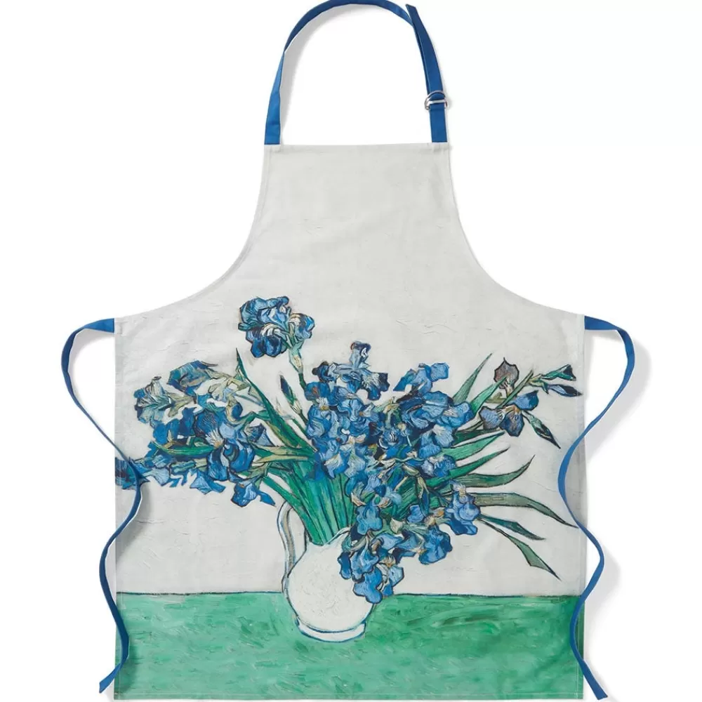 Cheap Van Gogh Irises Apron Tableware