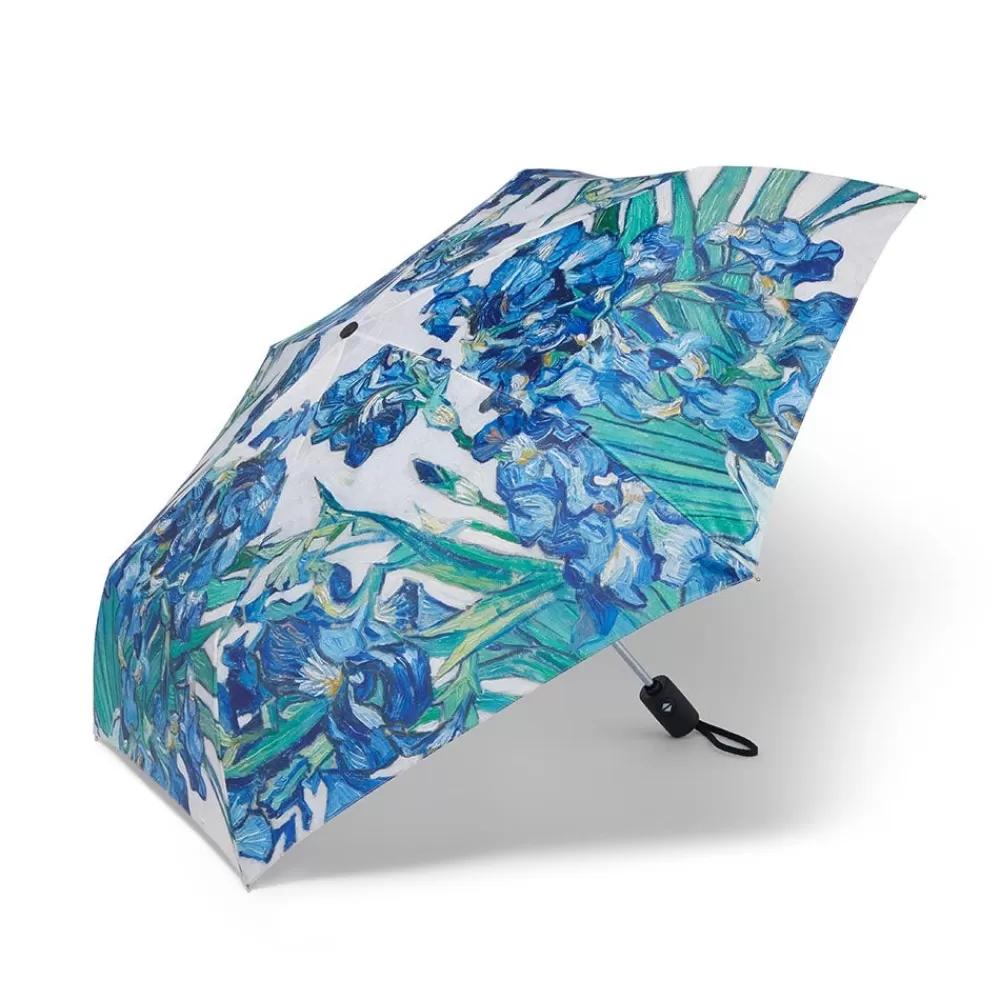 Best Sale Van Gogh Irises Folding Umbrella Small Accessories