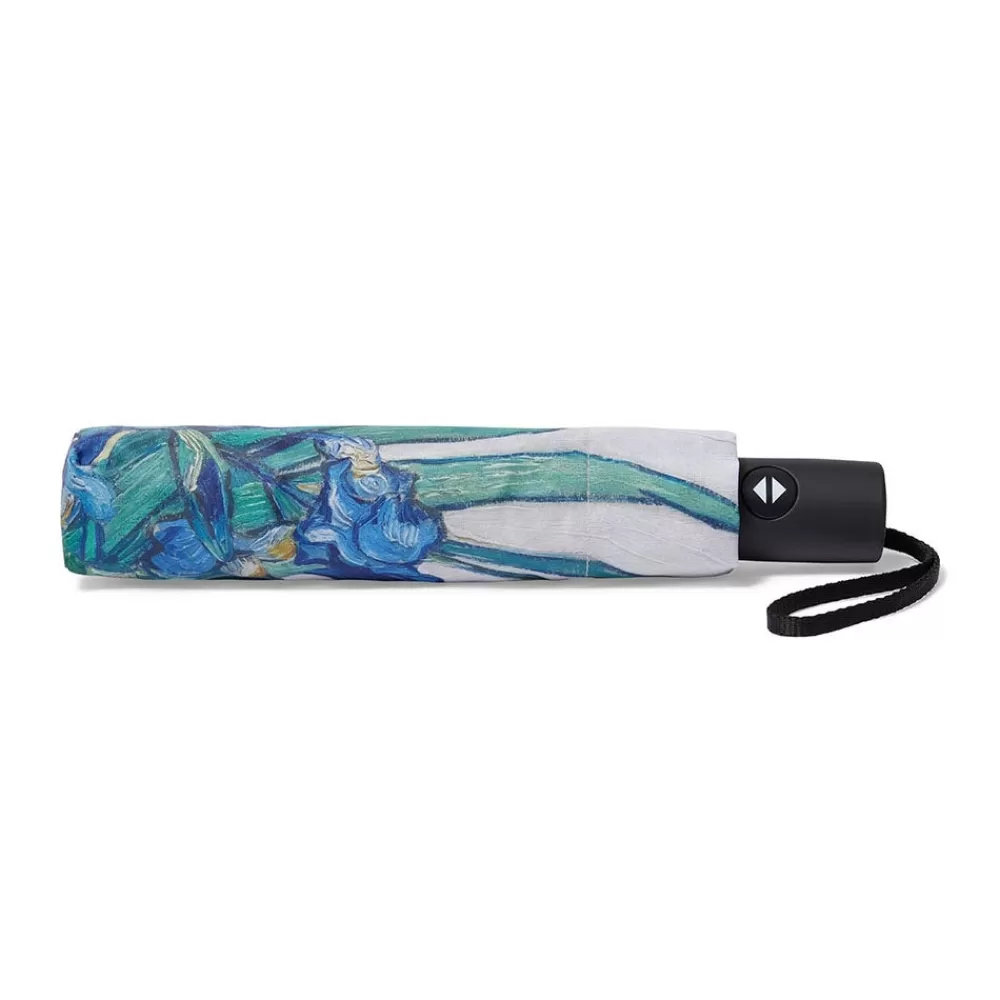 Best Sale Van Gogh Irises Folding Umbrella Small Accessories