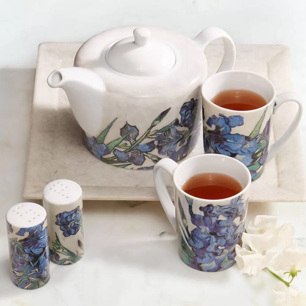 Discount Van Gogh Irises Teapot Tableware