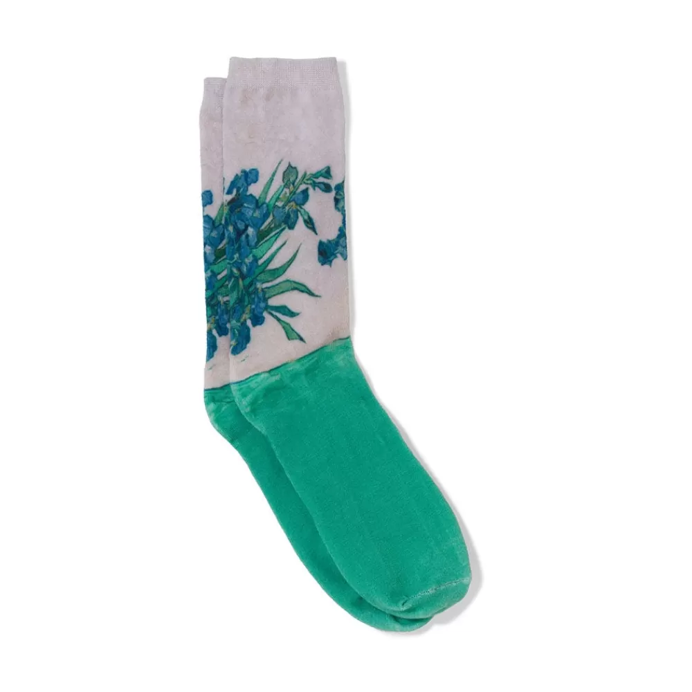 Outlet Van Gogh Irises Women's Socks Small Accessories