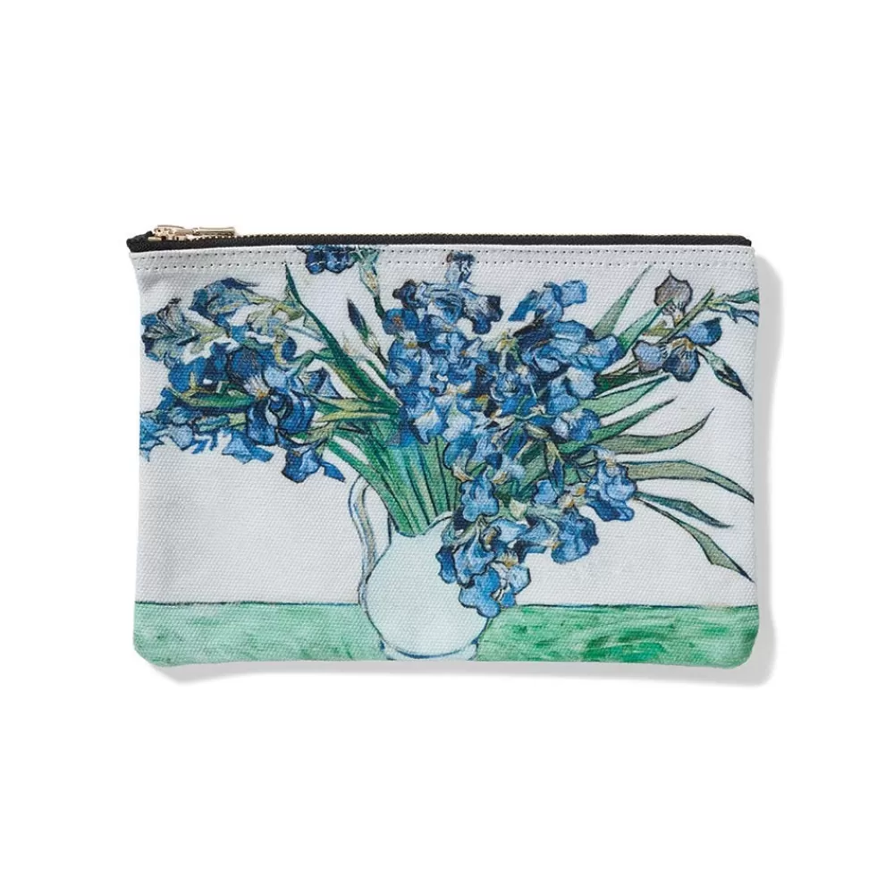 Best Van Gogh Irises Zip Pouch Bags