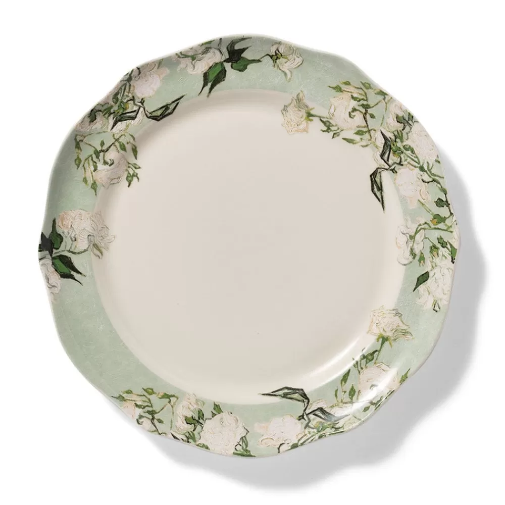 Fashion Van Gogh Roses Dinner Plate Tableware