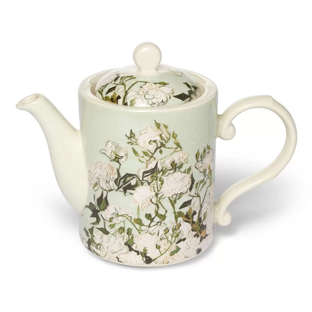 Clearance Van Gogh Roses Teapot Tableware