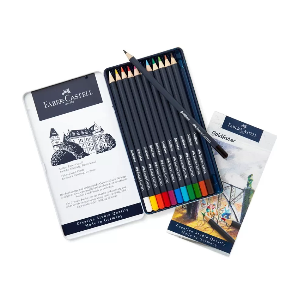 Cheap Van Gogh Self-Portrait Colored Pencils Art Supplies & Easels