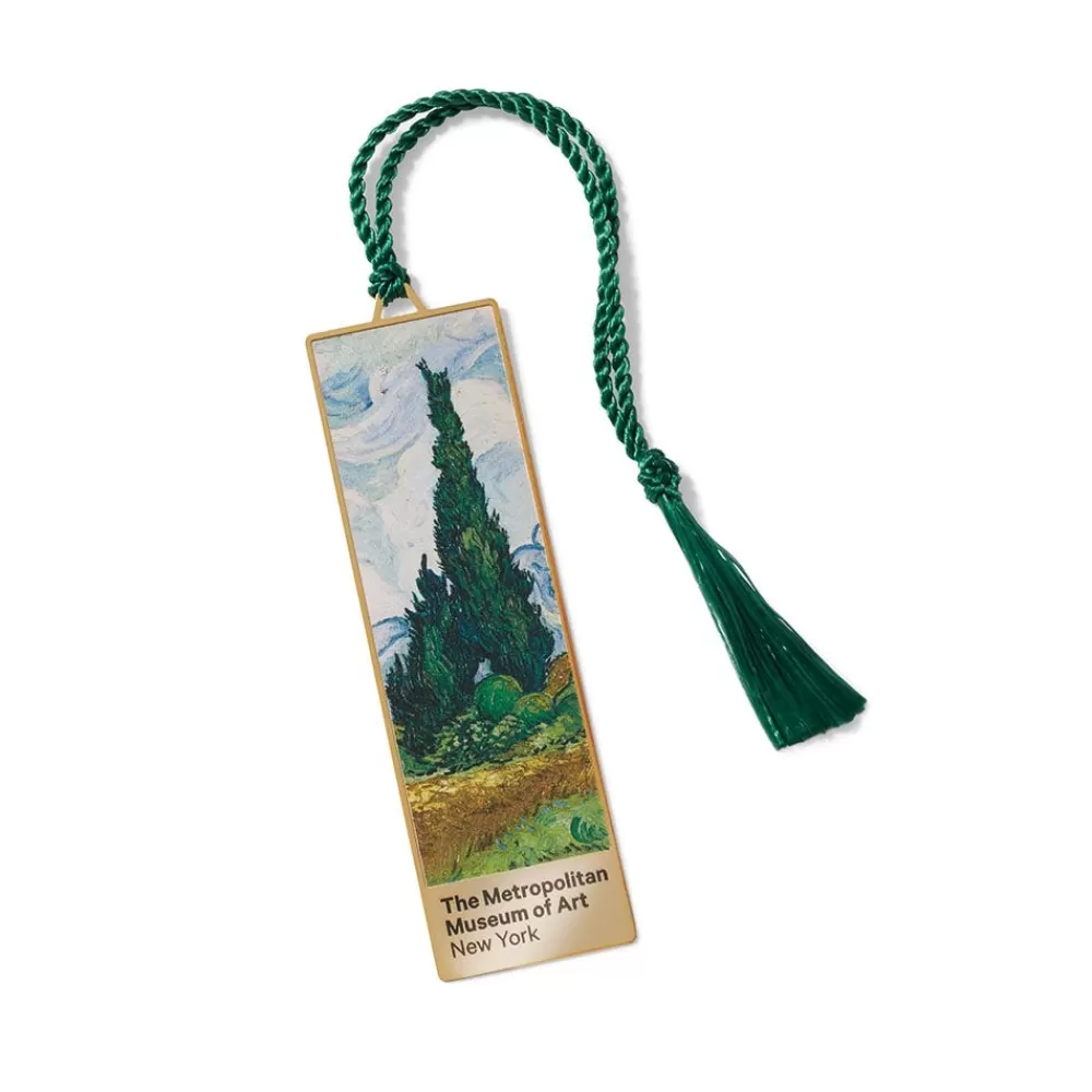 Fashion Van Gogh Wheat Field with Cypresses Bookmark Office