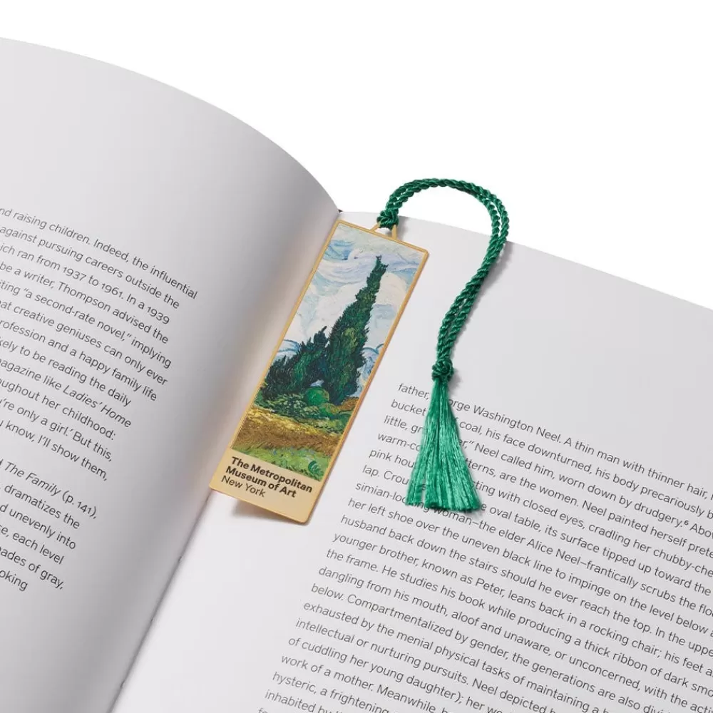 Fashion Van Gogh Wheat Field with Cypresses Bookmark Office