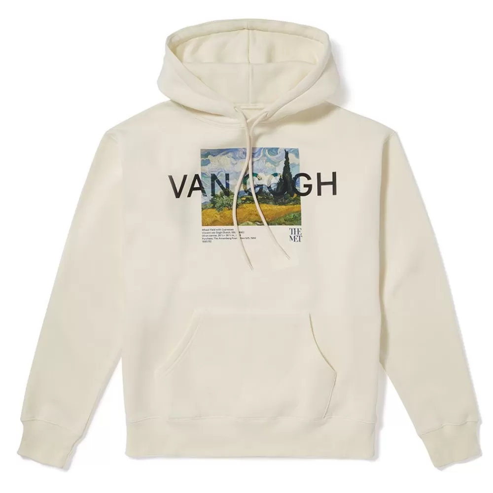 New Van Gogh Wheat Field with Cypresses Hoodie Clothing