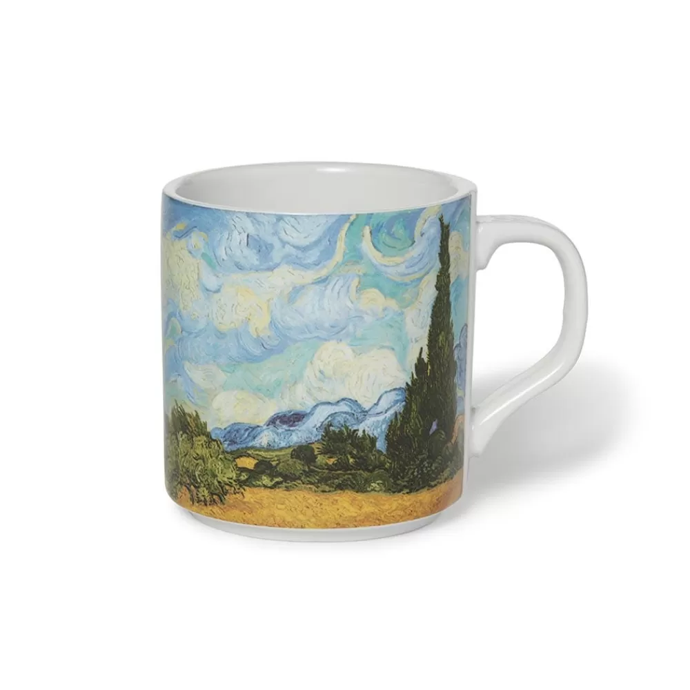 Shop Van Gogh Wheat Field with Cypresses Mug Tableware