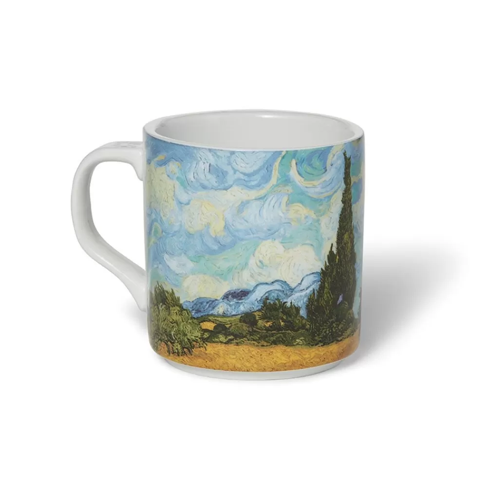 Shop Van Gogh Wheat Field with Cypresses Mug Tableware