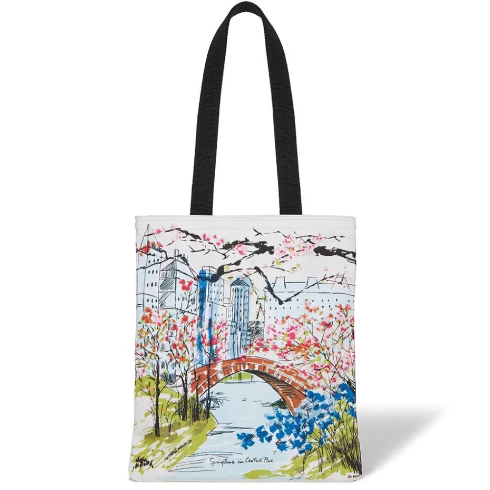 Best Vera Springtime in Central Park Tote Bags