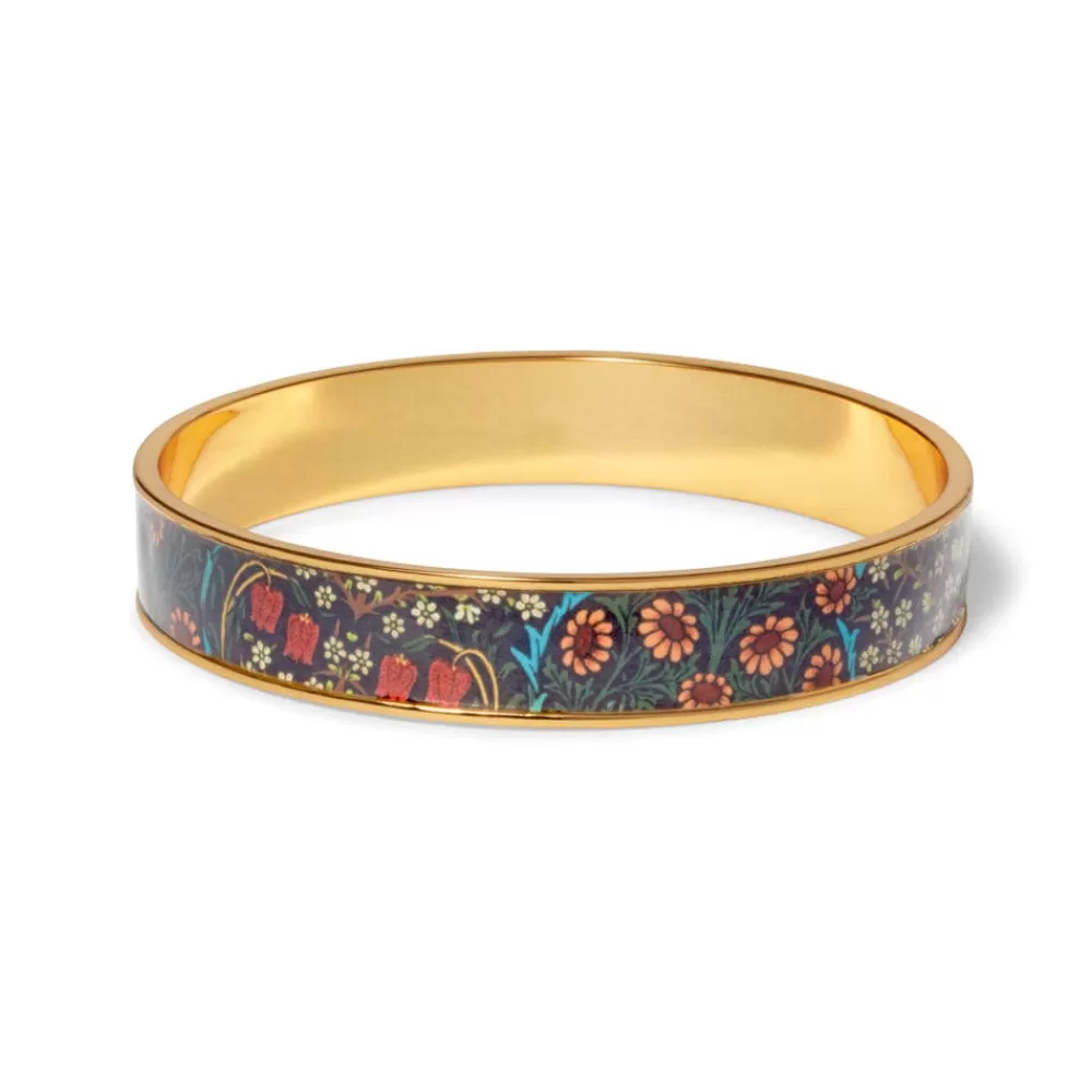 Outlet William Morris Blackthorn Enamel Bangle Bracelets