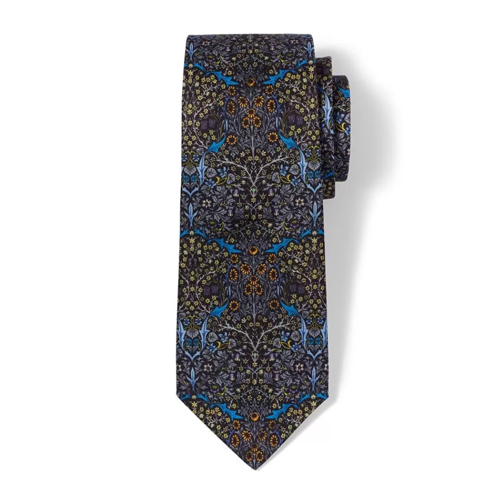 Discount William Morris Blackthorn Silk Necktie Small Accessories