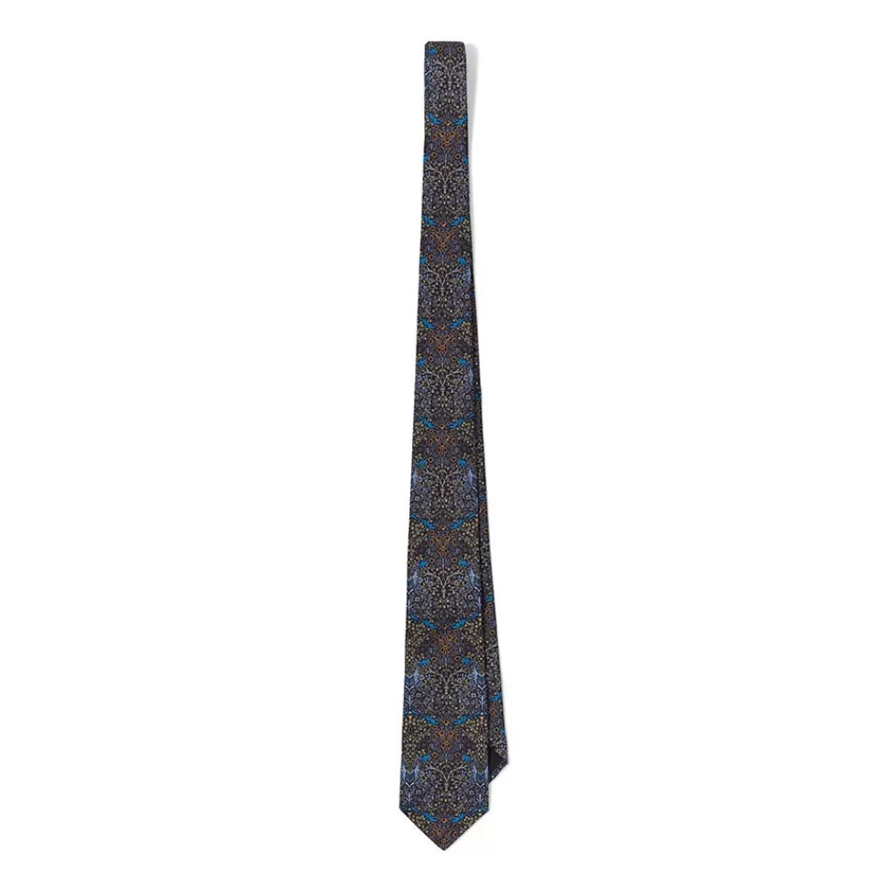 Discount William Morris Blackthorn Silk Necktie Small Accessories