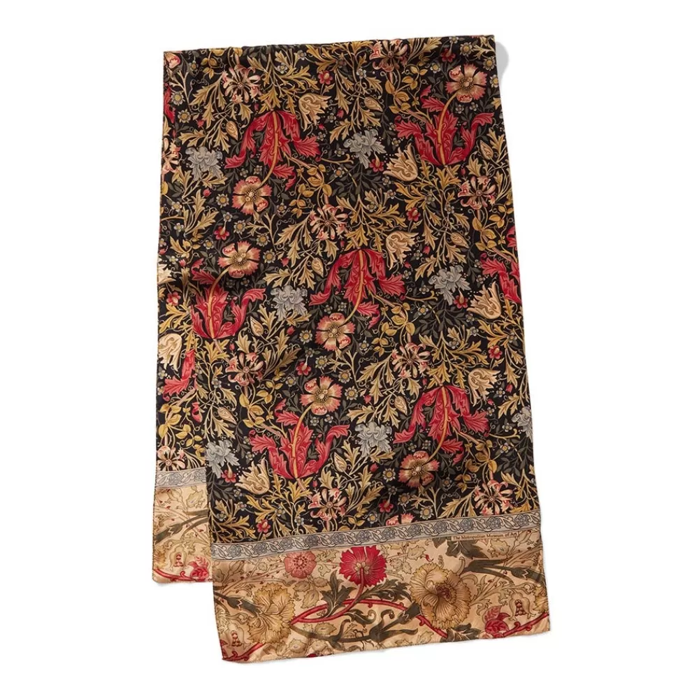 Sale William Morris Compton Oblong Silk Scarf Scarves & Wraps