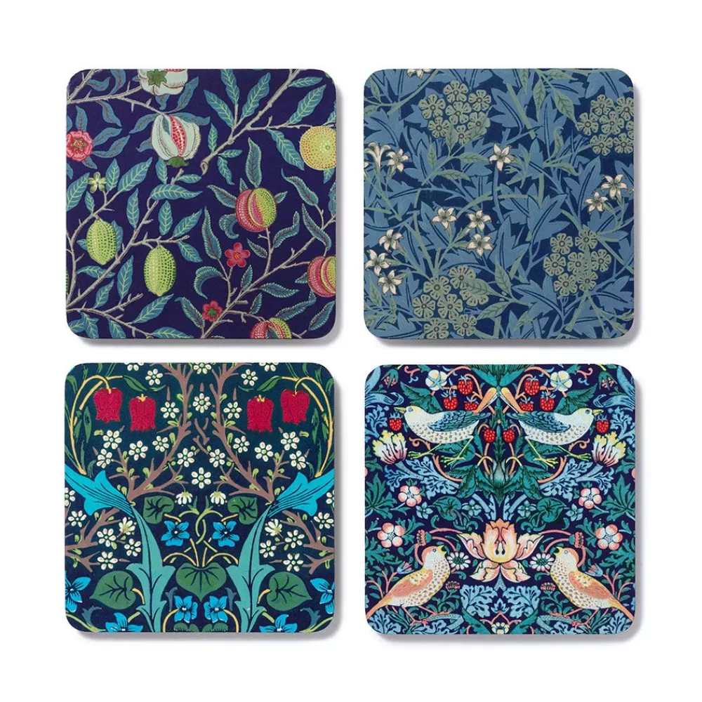 Online William Morris Patterns Coasters Tableware