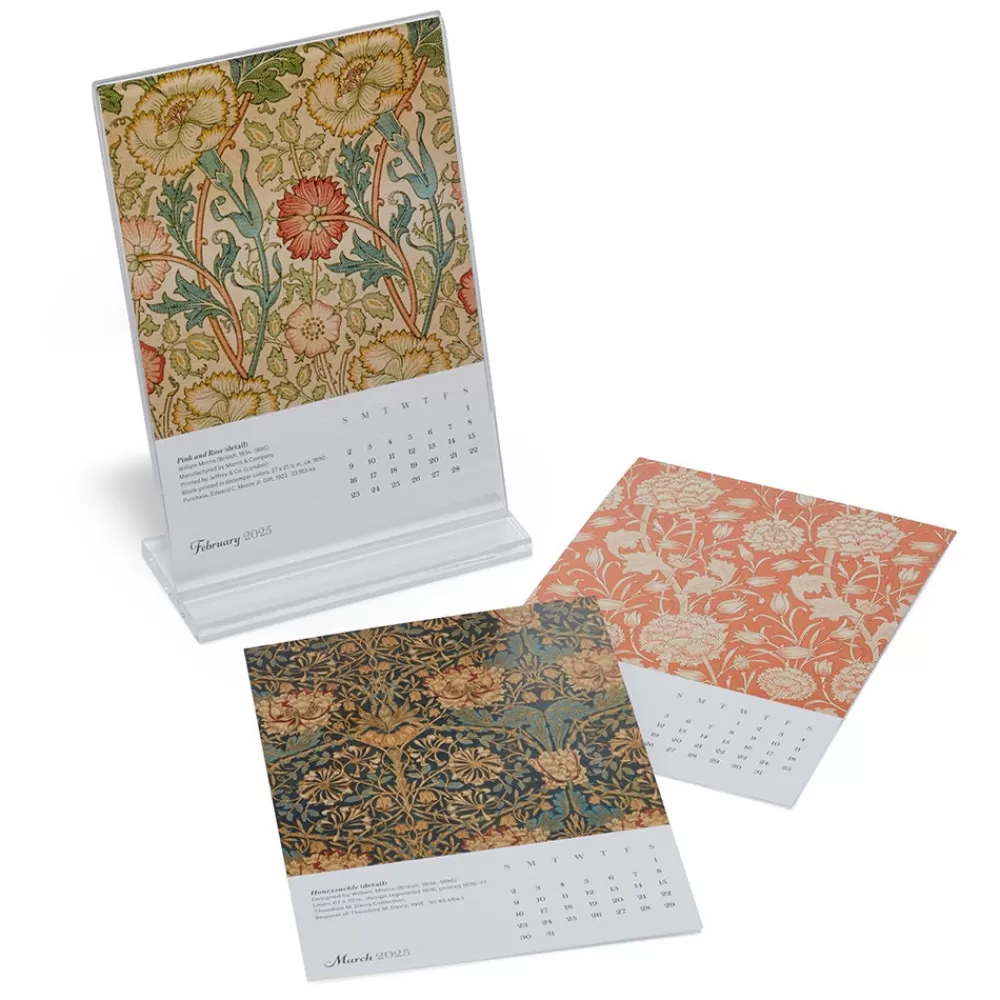 Best Sale William Morris Plexiglass Calendar Refill 2025 Calendars