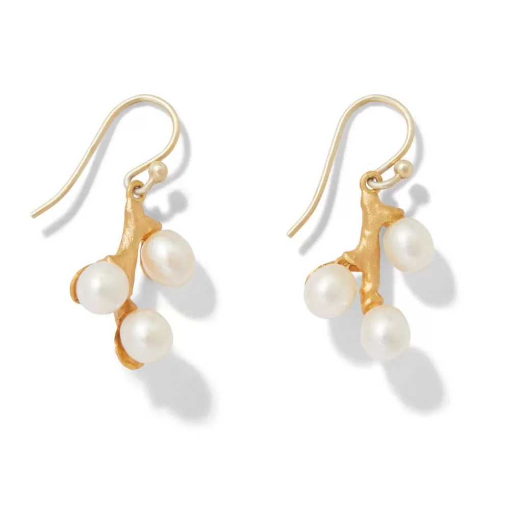 Discount Willow Catkins Pearl Drop Earrings Earrings